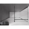 Mexen Velar kabina prysznicowa rozsuwana 140 x 70 cm, transparent, gun metal - 871-140-070-01-95
