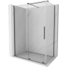 Mexen Velar kabina prysznicowa rozsuwana 150 x 75 cm, transparent, gun metal - 871-150-075-01-95