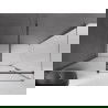 Mexen Velar kabina prysznicowa rozsuwana 150 x 75 cm, transparent, gun metal - 871-150-075-01-95