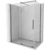 Mexen Velar kabina prysznicowa rozsuwana 160 x 70 cm, transparent, gun metal - 871-160-070-01-95