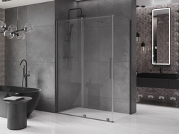 Mexen Velar kabina prysznicowa rozsuwana 160 x 90 cm, transparent, gun metal - 871-160-090-01-95