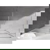 Mexen Velar kabina prysznicowa rozsuwana 160 x 90 cm, transparent, nikiel szczotkowany - 871-160-090-01-97