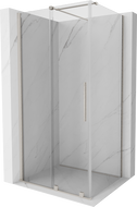 Mexen Velar kabina prysznicowa rozsuwana 140 x 100 cm, transparent, nikiel szczotkowany - 871-140-100-01-97
