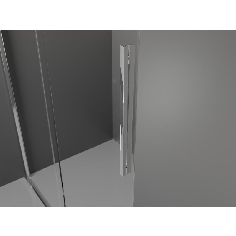 Mexen Velar kabina prysznicowa rozsuwana 120 x 100 cm, grafit, chrom - 871-120-100-41-01