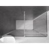Mexen Velar kabina prysznicowa rozsuwana 130 x 70 cm, grafit, chrom - 871-130-070-41-01