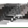 Mexen Velar kabina prysznicowa rozsuwana 160 x 70 cm, grafit, chrom - 871-160-070-41-01