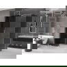 Mexen Velar kabina prysznicowa rozsuwana 160 x 85 cm, grafit, chrom - 871-160-085-41-01