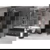 Mexen Velar kabina prysznicowa rozsuwana 110 x 85 cm, grafit, biała - 871-110-085-41-20