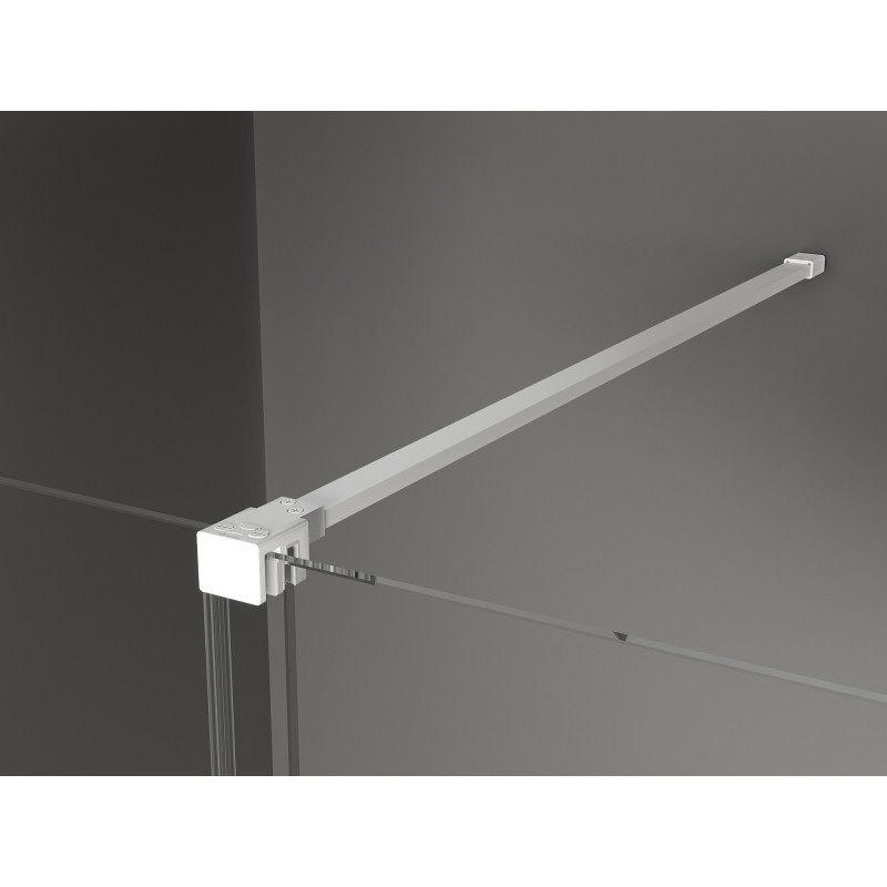 Mexen Velar kabina prysznicowa rozsuwana 160 x 70 cm, grafit, biała - 871-160-070-41-20