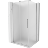 Mexen Velar kabina prysznicowa rozsuwana 90 x 85 cm, szron, chrom - 871-090-085-31-01