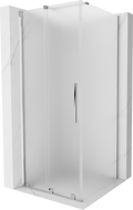 Mexen Velar kabina prysznicowa rozsuwana 100 x 100 cm, szron, chrom - 871-100-100-31-01