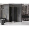 Mexen Velar kabina prysznicowa rozsuwana 120 x 120 cm, grafit, złota - 871-120-120-41-50