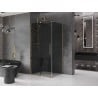 Mexen Velar kabina prysznicowa rozsuwana 90 x 85 cm, grafit, złota - 871-090-085-41-50