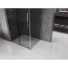 Mexen Velar kabina prysznicowa rozsuwana 140 x 90 cm, grafit, złota - 871-140-090-41-50