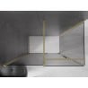 Mexen Velar kabina prysznicowa rozsuwana 140 x 85 cm, grafit, złota szczotkowana - 871-140-085-41-55