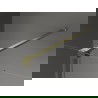 Mexen Velar kabina prysznicowa rozsuwana 160 x 80 cm, grafit, złota szczotkowana - 871-160-080-41-55