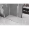 Mexen Velar kabina prysznicowa rozsuwana 140 x 80 cm, szron, chrom - 871-140-080-31-01