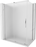 Mexen Velar kabina prysznicowa rozsuwana 160 x 70 cm, szron, chrom - 871-160-070-31-01