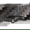 Mexen Velar kabina prysznicowa rozsuwana 160 x 85 cm, grafit, miedź szczotkowana - 871-160-085-41-65