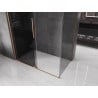 Mexen Velar kabina prysznicowa rozsuwana 150 x 80 cm, grafit, miedź szczotkowana - 871-150-080-41-65