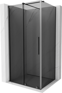Mexen Velar kabina prysznicowa rozsuwana 90 x 70 cm, grafit, gun gray szczotkowany - 871-090-070-41-66