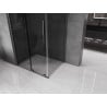Mexen Velar kabina prysznicowa rozsuwana 120 x 80 cm, grafit, gun gray szczotkowany - 871-120-080-41-66