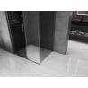 Mexen Velar kabina prysznicowa rozsuwana 120 x 80 cm, grafit, gun gray szczotkowany - 871-120-080-41-66
