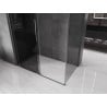 Mexen Velar kabina prysznicowa rozsuwana 140 x 80 cm, grafit, gun gray szczotkowany - 871-140-080-41-66