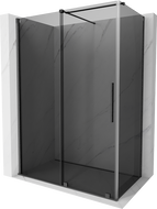 Mexen Velar kabina prysznicowa rozsuwana 150 x 85 cm, grafit, gun gray szczotkowany - 871-150-085-41-66