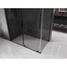 Mexen Velar kabina prysznicowa rozsuwana 140 x 70 cm, grafit, czarna - 871-140-070-41-70