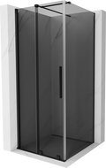 Mexen Velar kabina prysznicowa rozsuwana 120 x 120 cm, grafit, czarna - 871-120-120-41-70