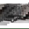 Mexen Velar kabina prysznicowa rozsuwana 140 x 70 cm, grafit, gun metal - 871-140-070-41-95
