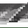 Mexen Velar kabina prysznicowa rozsuwana 140 x 70 cm, grafit, gun metal - 871-140-070-41-95