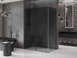 Mexen Velar kabina prysznicowa rozsuwana 160 x 100 cm, grafit, gun metal - 871-160-100-41-95