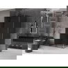 Mexen Velar kabina prysznicowa rozsuwana 130 x 85 cm, grafit, gun metal - 871-130-085-41-95