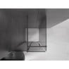 Mexen Velar kabina prysznicowa rozsuwana 120 x 120 cm, grafit, gun metal - 871-120-120-41-95