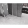 Mexen Velar kabina prysznicowa rozsuwana 120 x 80 cm, szron, biała - 871-120-080-31-20