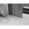 Mexen Velar kabina prysznicowa rozsuwana 130 x 85 cm, szron, biała - 871-130-085-31-20