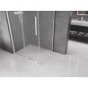 Mexen Velar kabina prysznicowa rozsuwana 140 x 90 cm, szron, biała - 871-140-090-31-20