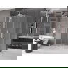 Mexen Velar kabina prysznicowa rozsuwana 150 x 100 cm, szron, biała - 871-150-100-31-20