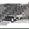 Mexen Velar kabina prysznicowa rozsuwana 160 x 85 cm, szron, biała - 871-160-085-31-20