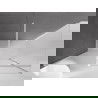 Mexen Velar kabina prysznicowa rozsuwana 160 x 85 cm, szron, biała - 871-160-085-31-20