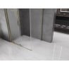 Mexen Velar kabina prysznicowa rozsuwana 100 x 120 cm, szron, złota - 871-100-120-31-50