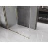 Mexen Velar kabina prysznicowa rozsuwana 130 x 70 cm, szron, złota - 871-130-070-31-50