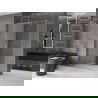 Mexen Velar kabina prysznicowa rozsuwana 140 x 70 cm, szron, złota - 871-140-070-31-50