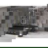 Mexen Velar kabina prysznicowa rozsuwana 130 x 100 cm, szron, złota - 871-130-100-31-50