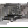 Mexen Velar kabina prysznicowa rozsuwana 160 x 100 cm, szron, złota - 871-160-100-31-50