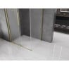 Mexen Velar kabina prysznicowa rozsuwana 150 x 100 cm, szron, złota szczotkowana - 871-150-100-31-55