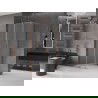 Mexen Velar kabina prysznicowa rozsuwana 120 x 120 cm, szron, różowe złoto - 871-120-120-31-60