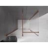 Mexen Velar kabina prysznicowa rozsuwana 130 x 80 cm, szron, różowe złoto - 871-130-080-31-60